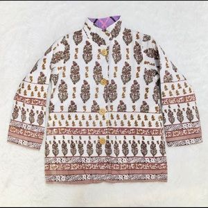 YoBaby block print Button Jacket 6 boho